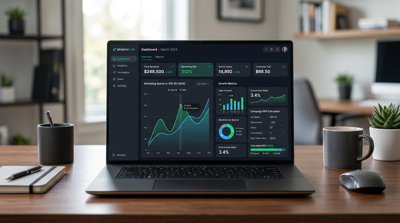 Growth Zone - منصة تعليمية وأدوات تسويقية